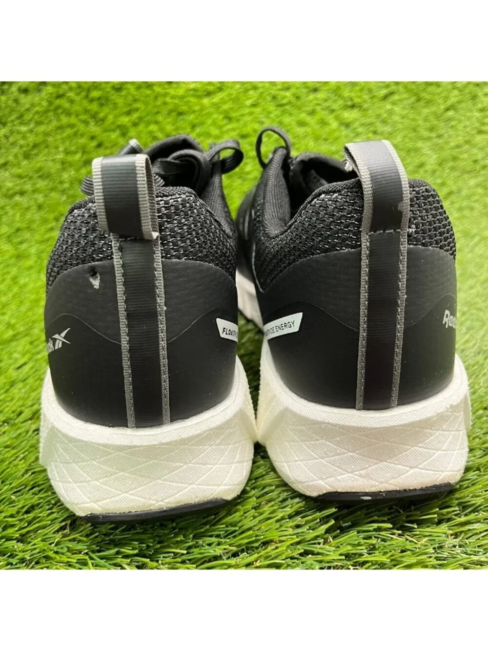 Reebok Fusion Flexweave Mens Size 15 Black White Composite Toe Safety Work Shoes
